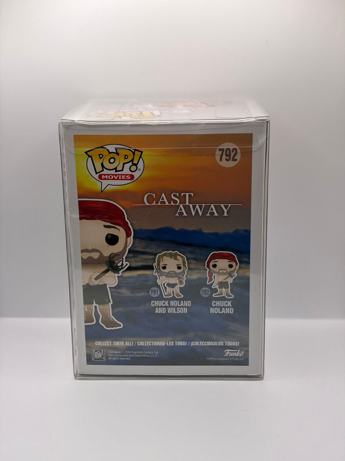 Funko Pop! Movies Cast Away Chuck Noland Vinyl Figure #792 Special Edition