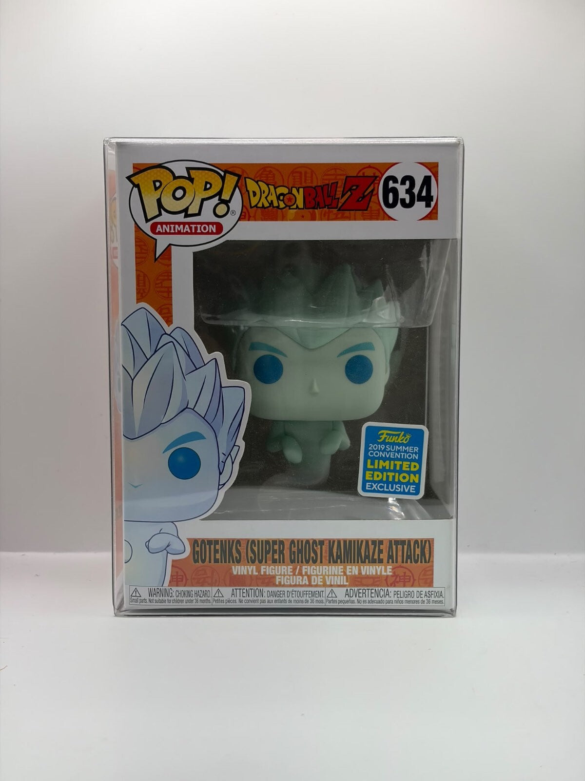 Funko Pop! Animation Dragon Ball Z Gotenks Super Ghost Kamikaze Attack #634 Limited Edition Vinyl Figure