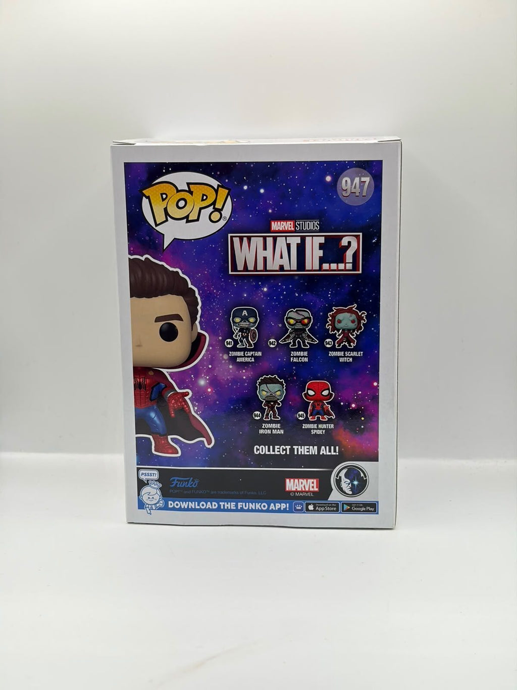 Funko Pop! Marvel What If...? Zombie Hunter Spidey #947 Special Edition