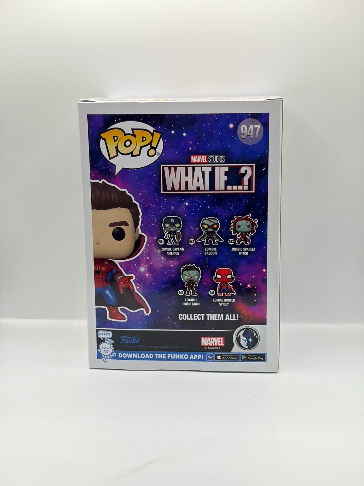 Funko Pop! Marvel What If...? Zombie Hunter Spidey #947 Special Edition