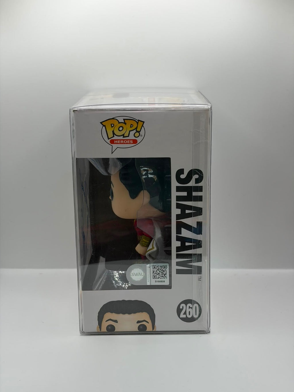 Funko Pop! Heroes Shazam #260 Vinyl Figure - Signed