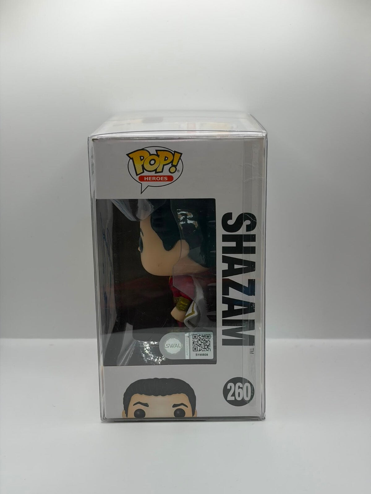 Funko Pop! Heroes Shazam #260 Vinyl Figure - Signed
