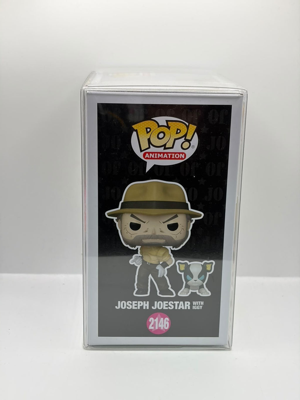 Funko Pop! JoJo’s Bizarre Adventure Joseph Joestar with Iggy #2146 Vinyl Figure