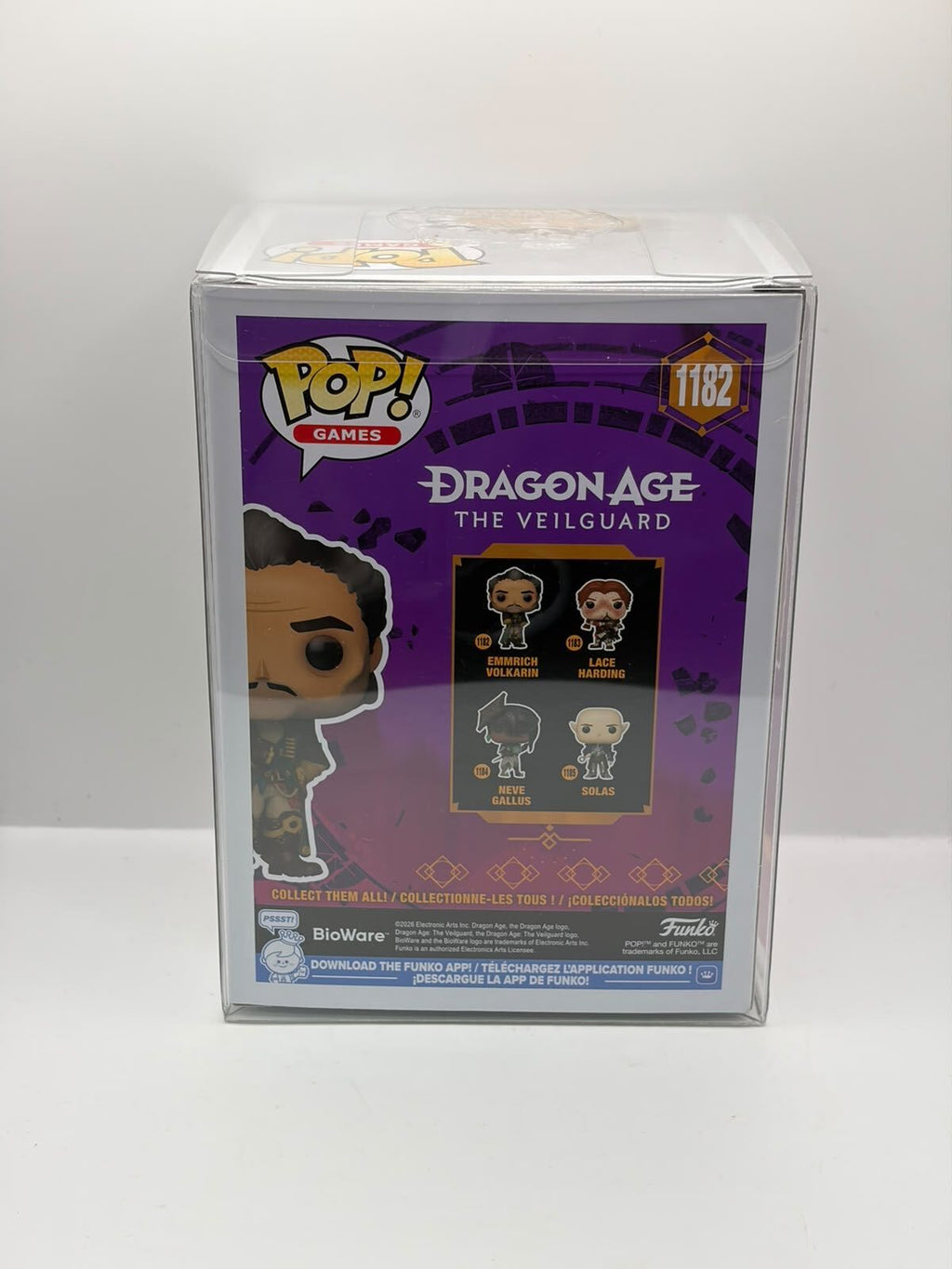Funko Pop! Games Dragon Age: The Veilguard Emmrich Volkarin #1182