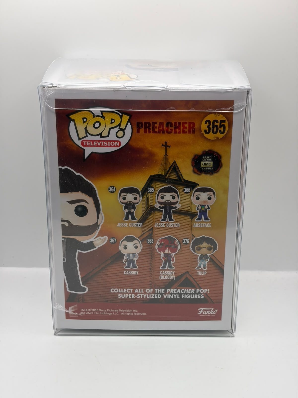 Funko Pop! Television Preacher Jesse Custer #365 Vinyl Figure Signed