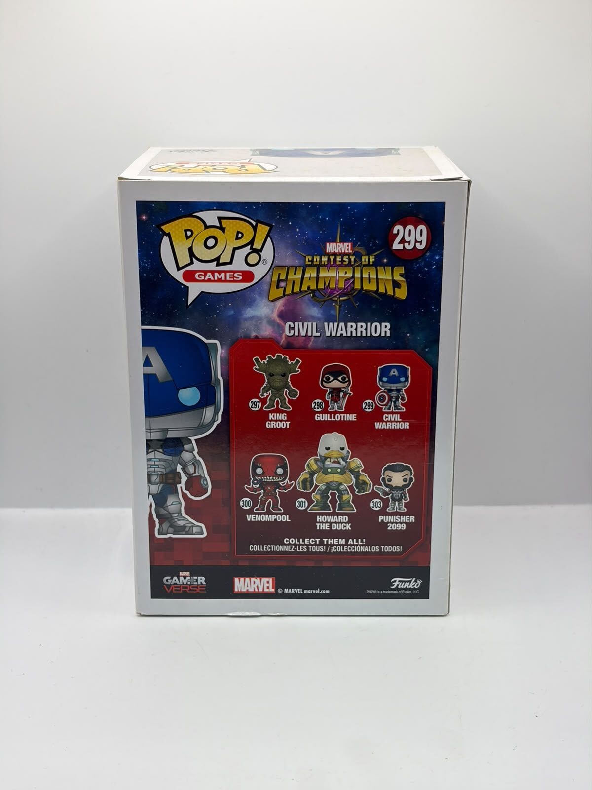 Funko Pop! Games Marvel Contest of Champions Civil Warrior #299