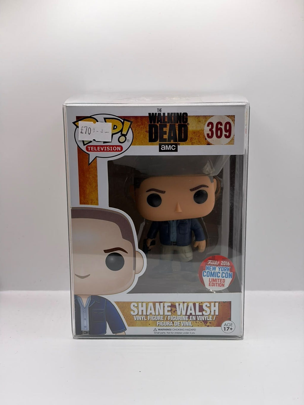Funko Pop! Television The Walking Dead Shane Walsh #369 Vinyl Figure