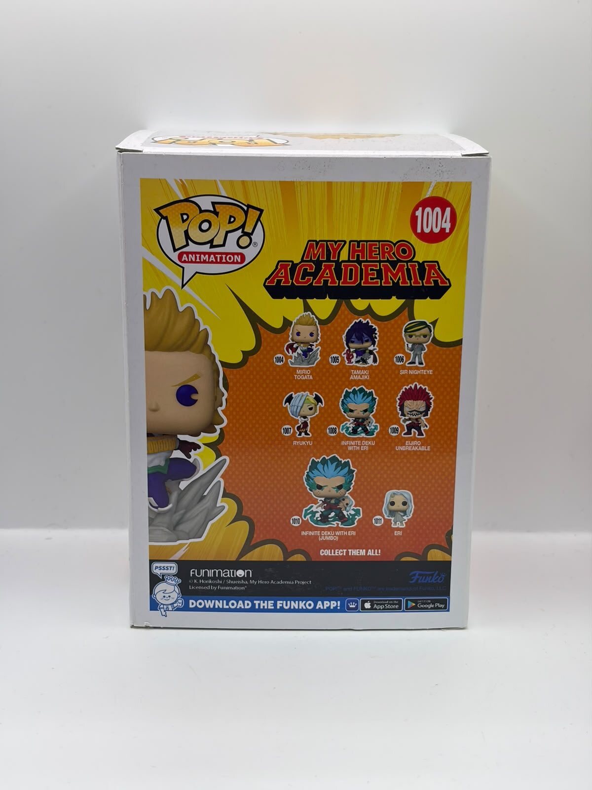 Funko Pop! Animation My Hero Academia Mirio Togata Vinyl Figure #1004