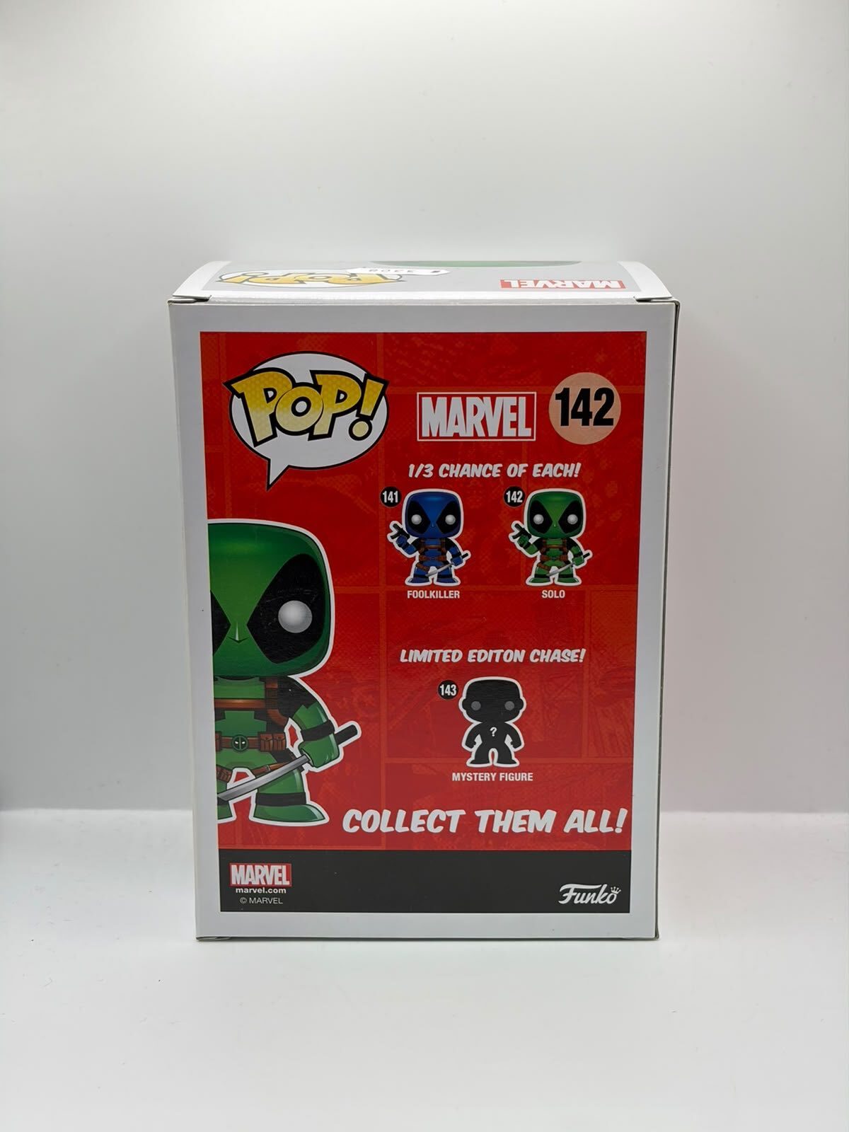 Funko Pop! Marvel Solo Vinyl Figure #142