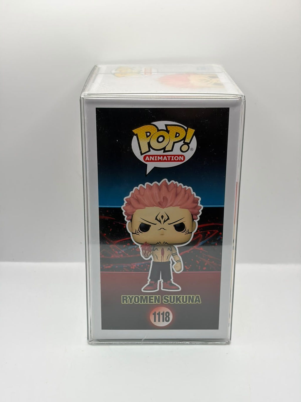 Funko Pop! Animation Jujutsu Kaisen Ryomen Sukuna #1118 Vinyl Figure in Protector