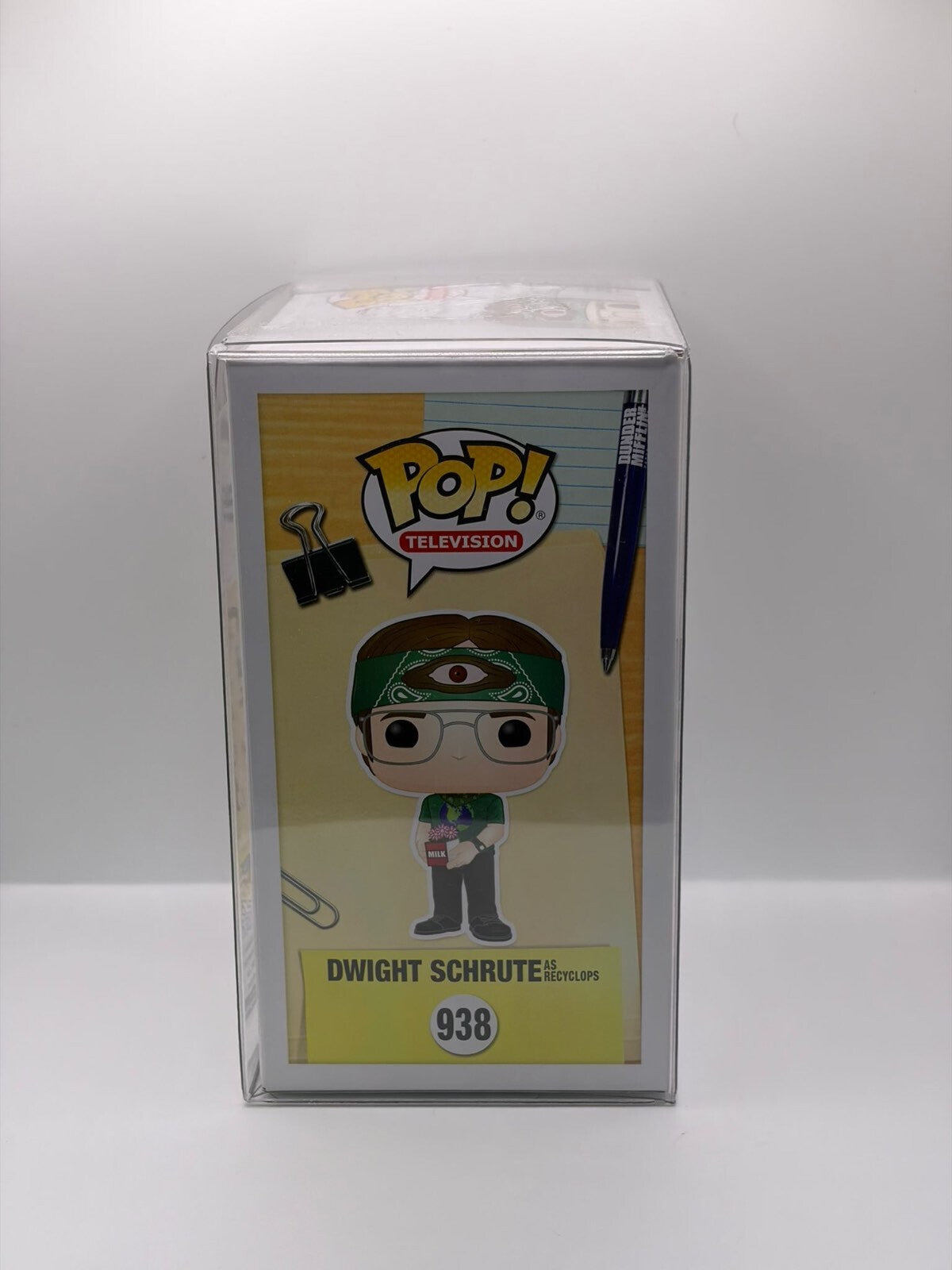 Funko Pop! Television The Office Dwight Schrute as Recyclops Vinyl Figure #938 - Limited Edition