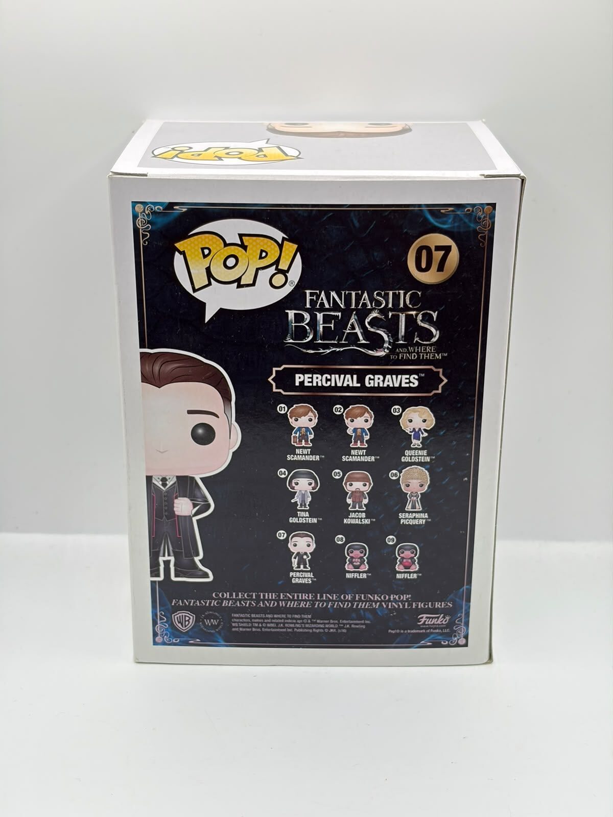 Funko Pop! Fantastic Beasts Percival Graves #07 Vinyl Figure in Box