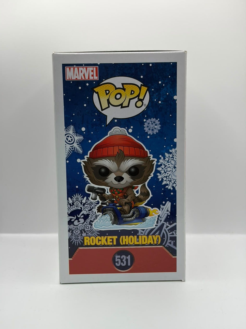 Funko Pop! Marvel Rocket (Holiday) #531 Collectible Figurine