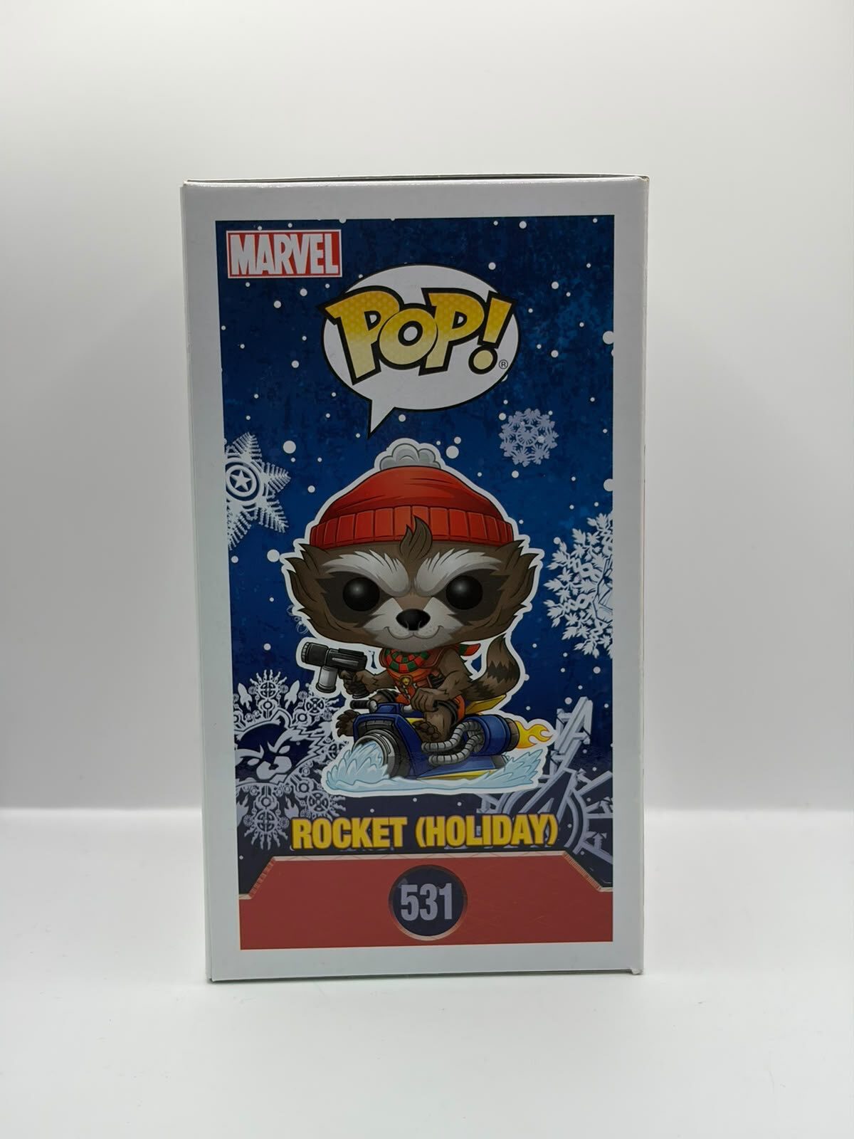 Funko Pop! Marvel Rocket (Holiday) #531 Collectible Figurine