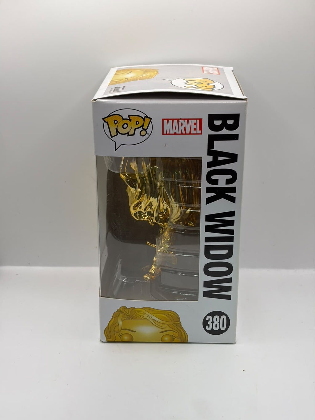 Funko Pop! Marvel Black Widow Gold Chrome #380