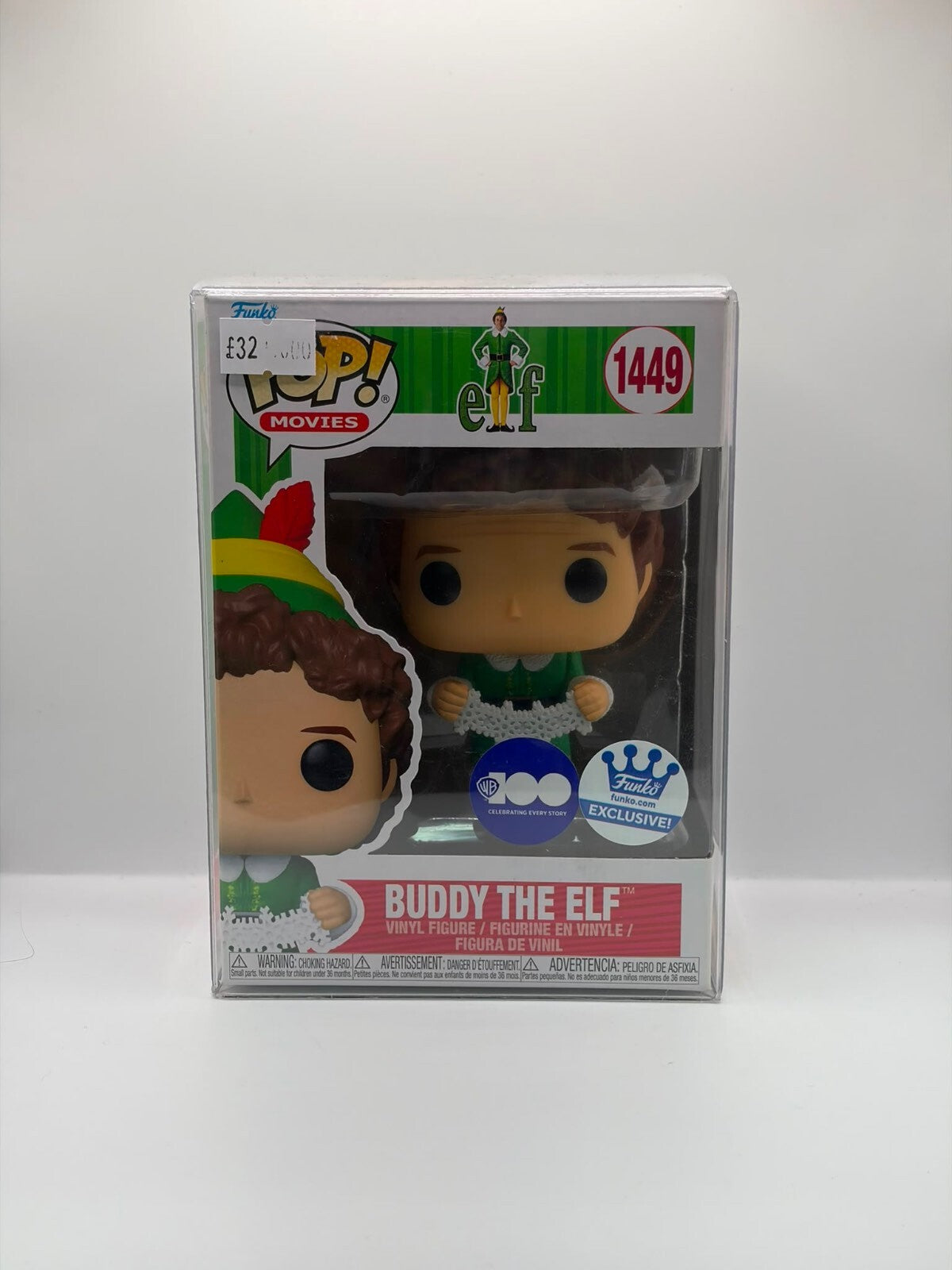 Funko Pop! Movies Buddy the Elf Vinyl Figure #1449 - Exclusive