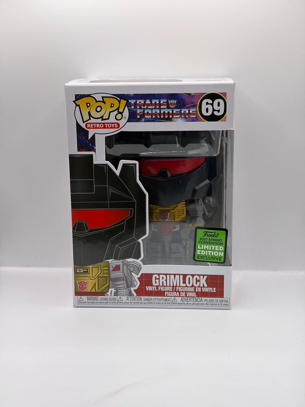 Funko Pop! Retro Toys Transformers Grimlock #69 – Limited Edition Exclusive