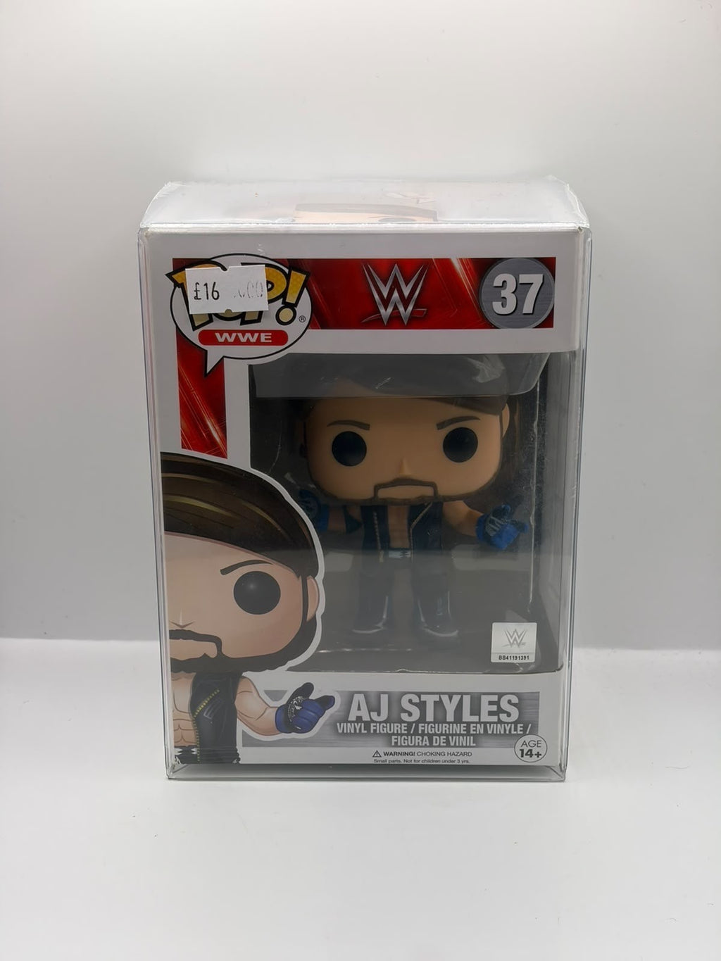 Funko Pop! WWE AJ Styles Vinyl Figure #37