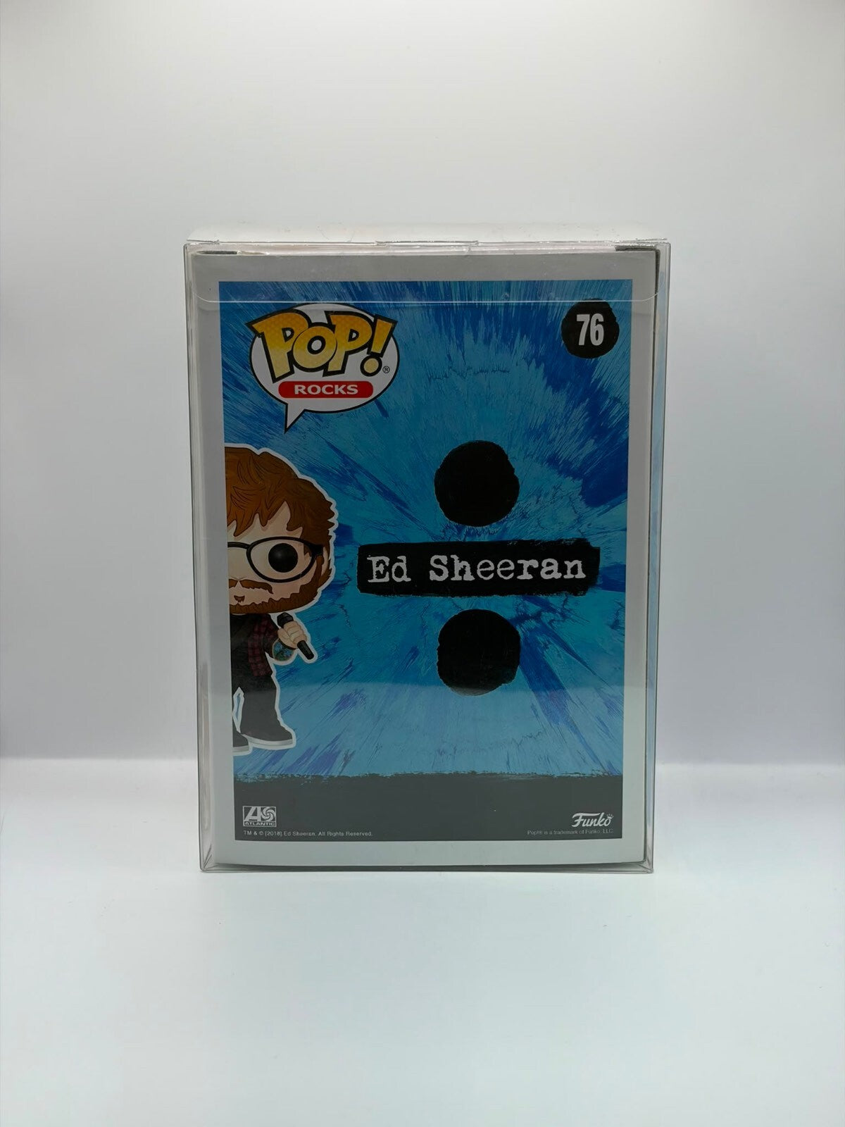 Funko Pop! Rocks Ed Sheeran Vinyl Figure #76 in Original Packaging