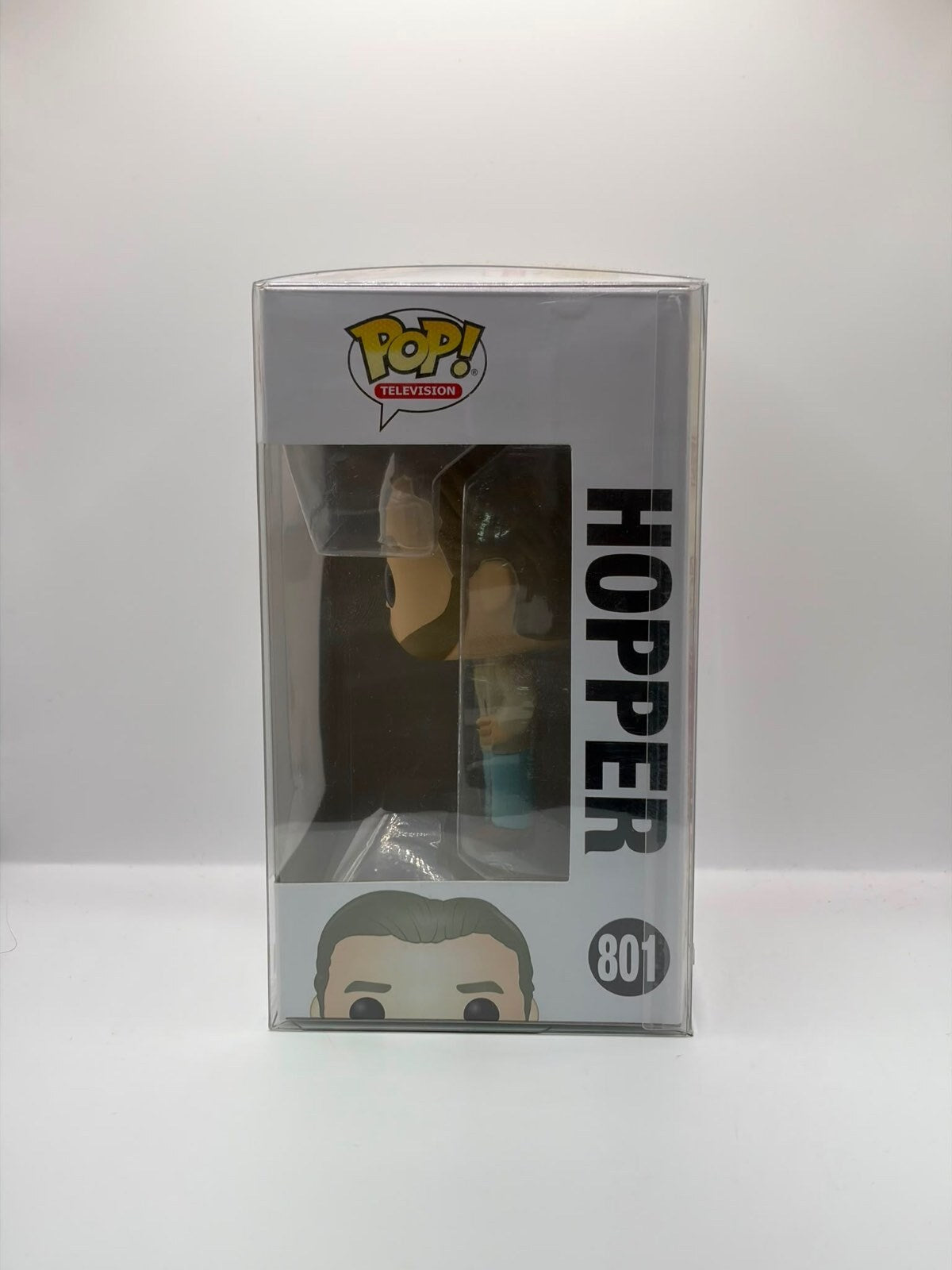 Funko Pop! Stranger Things Hopper Vinyl Figure #801 - Collectible TV Series Toy
