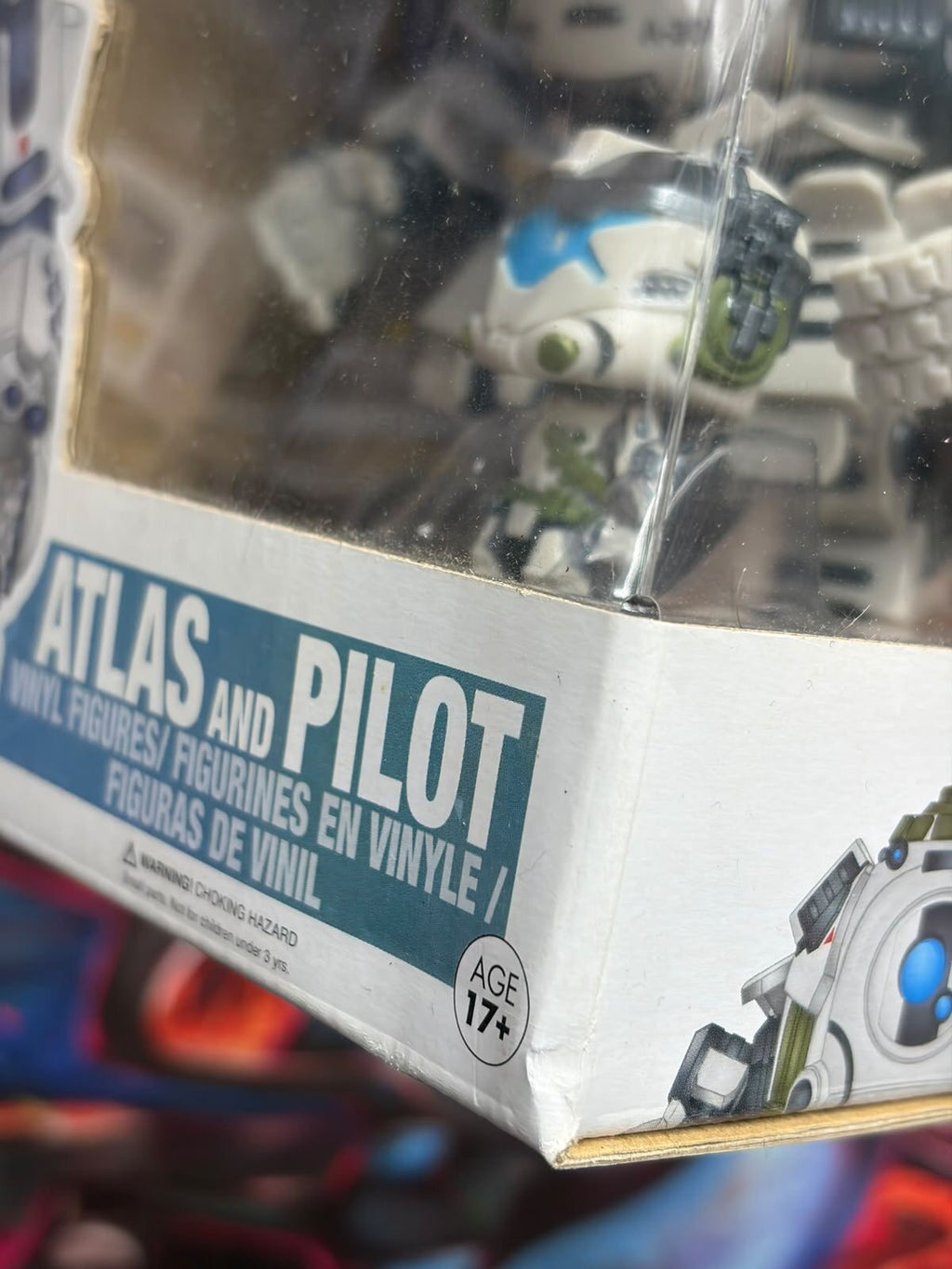 Funko Pop! Games Titanfall 2 Atlas and Pilot #131 Vinyl Figures