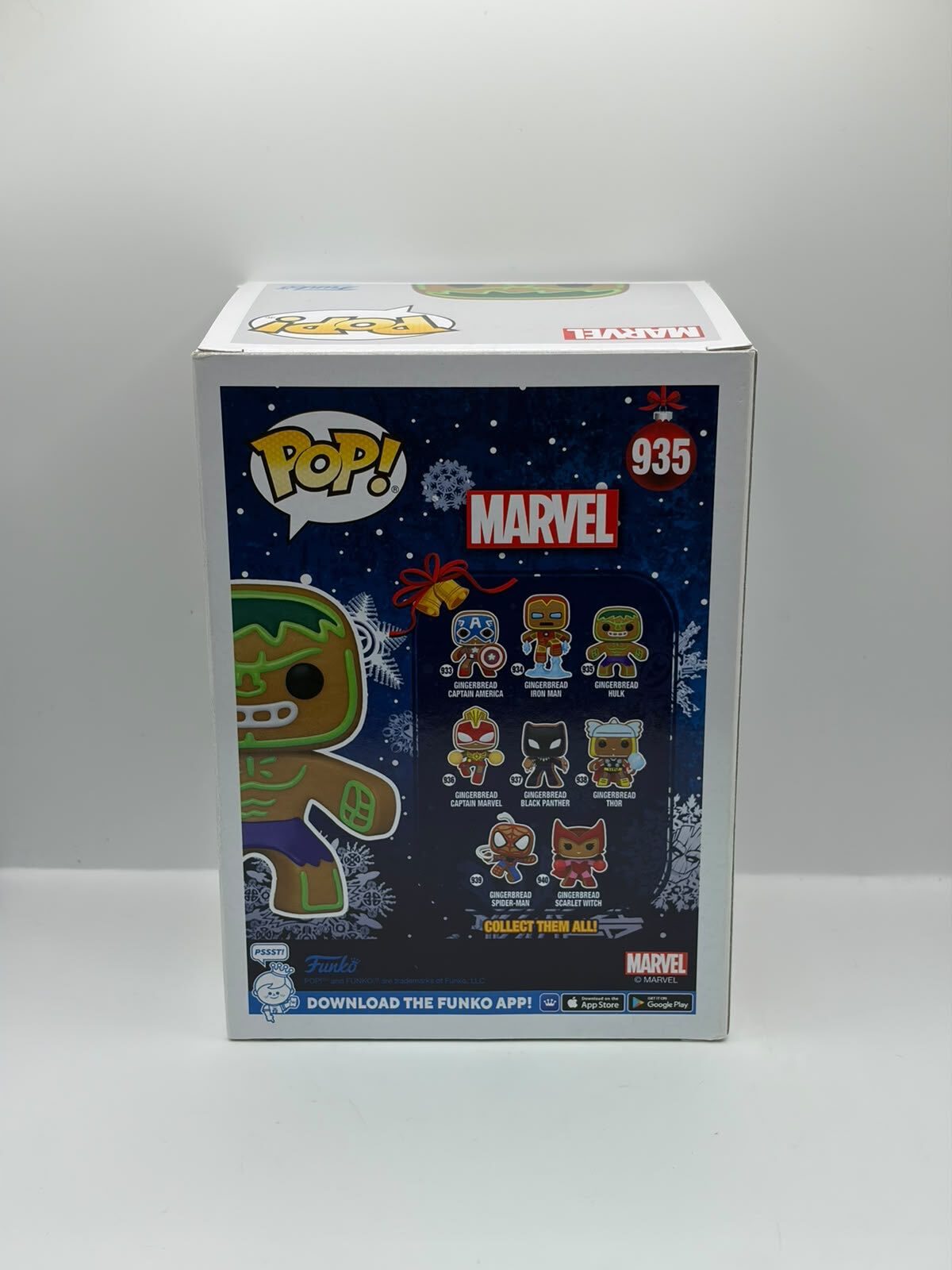 Funko Pop! Marvel Gingerbread Hulk #935