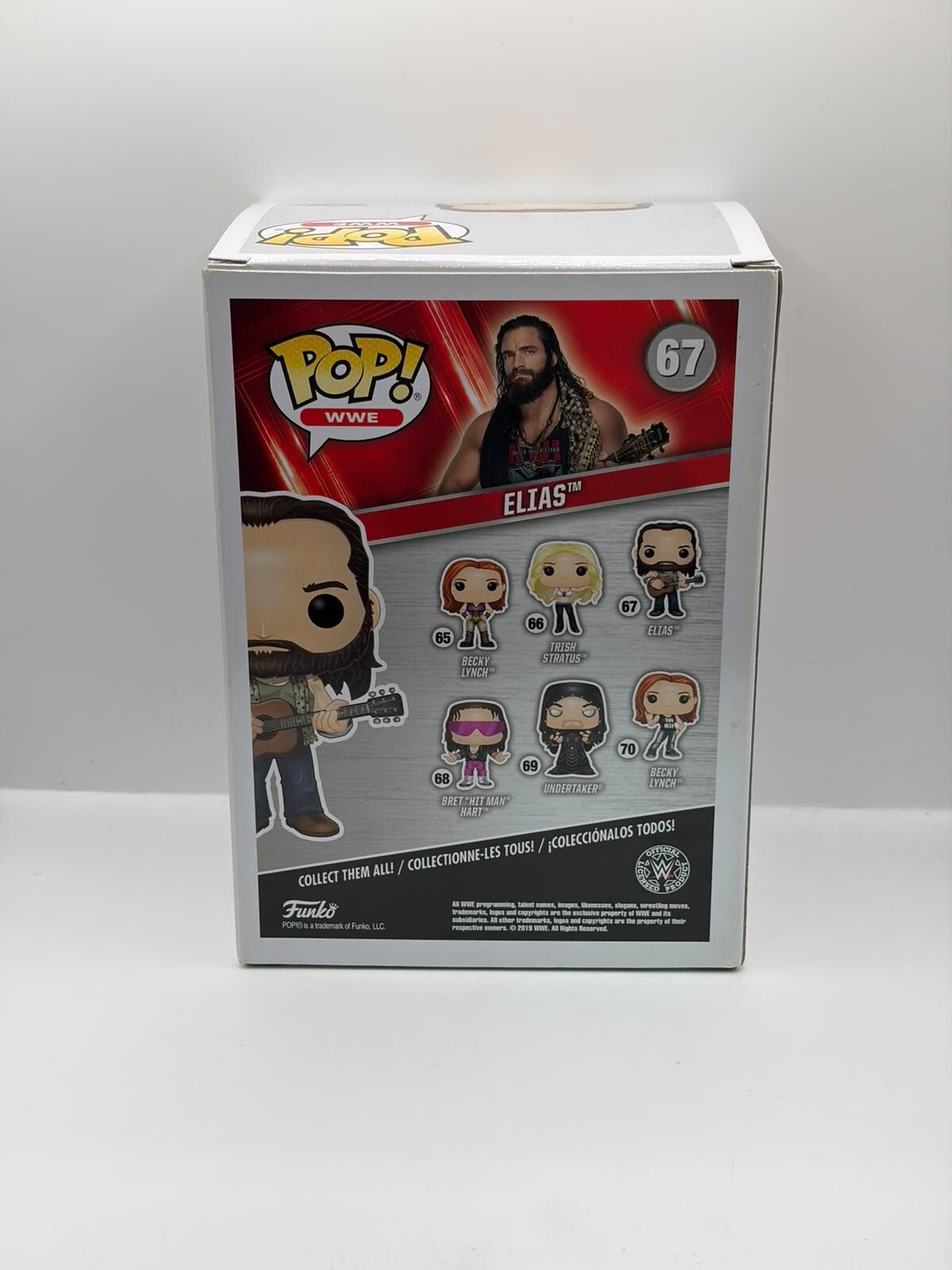 Funko Pop! WWE Elias #67 Vinyl Figure