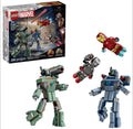 LEGO Marvel Iron Man & War Machine vs. Hammer drones 76320
