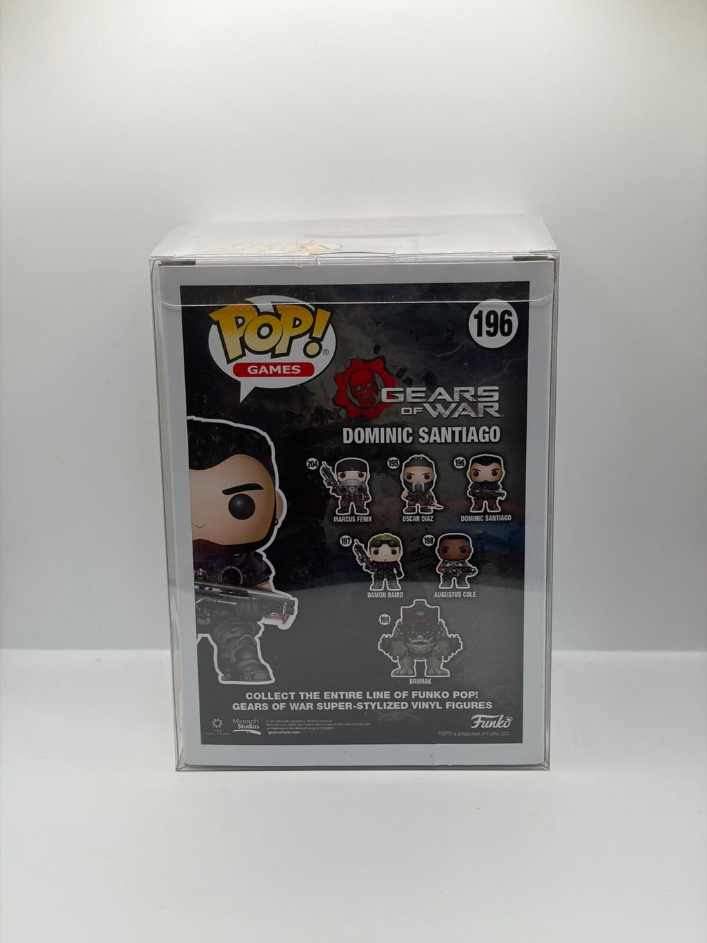Funko Pop! Games Gears of War Dominic Santiago Vinyl Figure #196