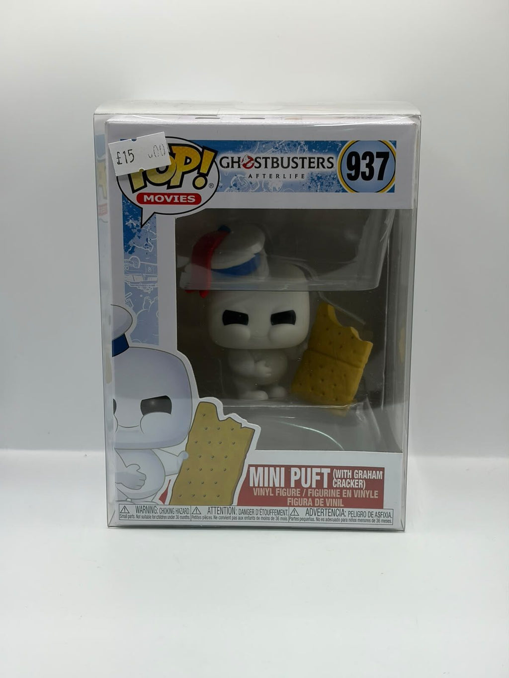 Funko Pop! Movies Ghostbusters Afterlife Mini Puft with Graham Cracker Vinyl Figure #937