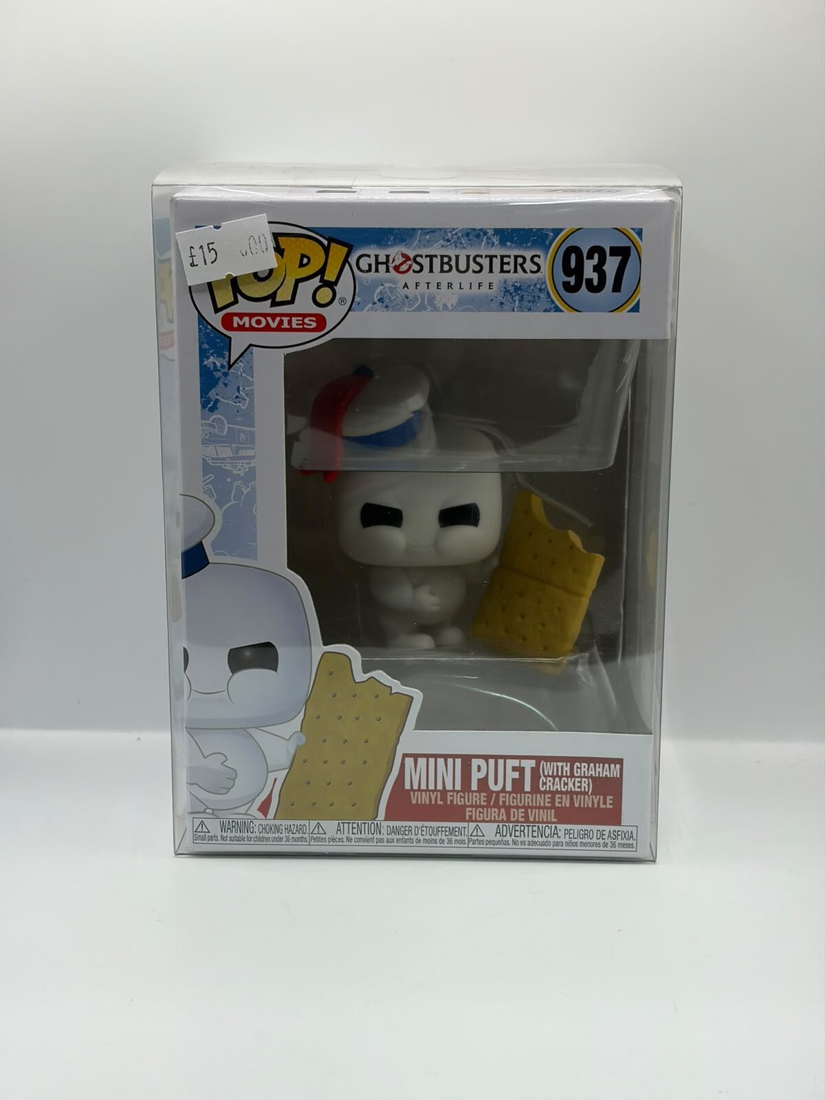 Funko Pop! Movies Ghostbusters Afterlife Mini Puft with Graham Cracker Vinyl Figure #937