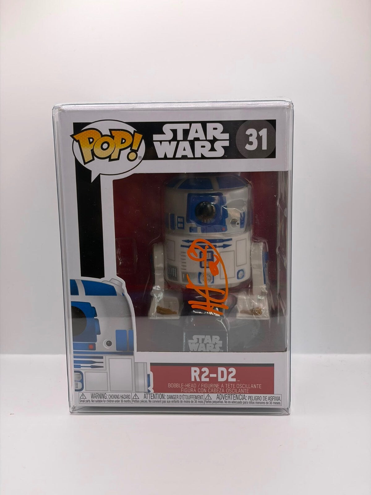 Funko Pop! Star Wars R2-D2 #31 Signed