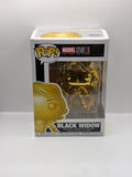 Funko Pop! Marvel Black Widow Gold Chrome #380