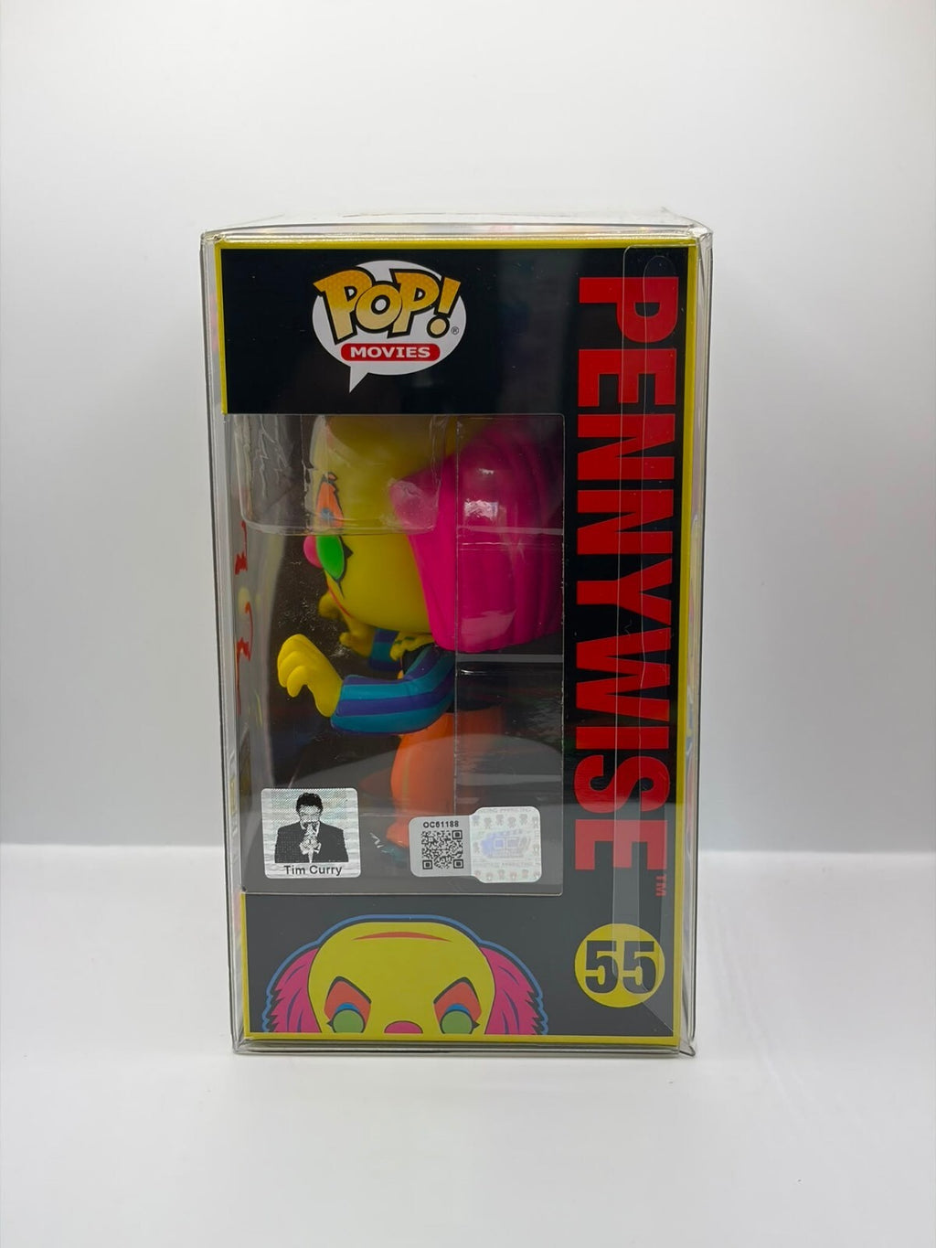 Funko Pop! Movies IT Pennywise #55 Exclusive Vinyl Figure Signed