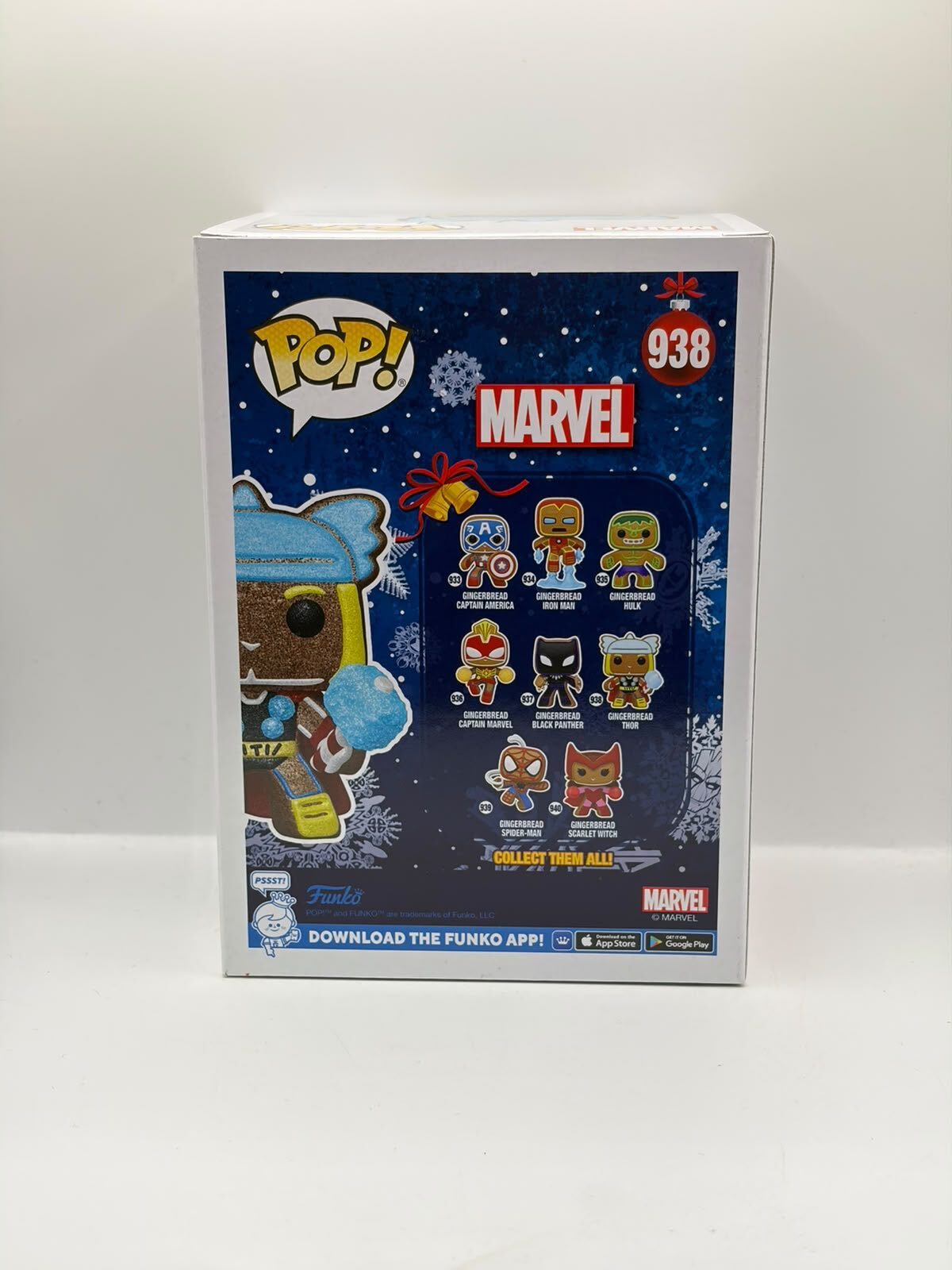 Funko Pop! Marvel Gingerbread Thor #938 Special Edition Vinyl Figure in Box