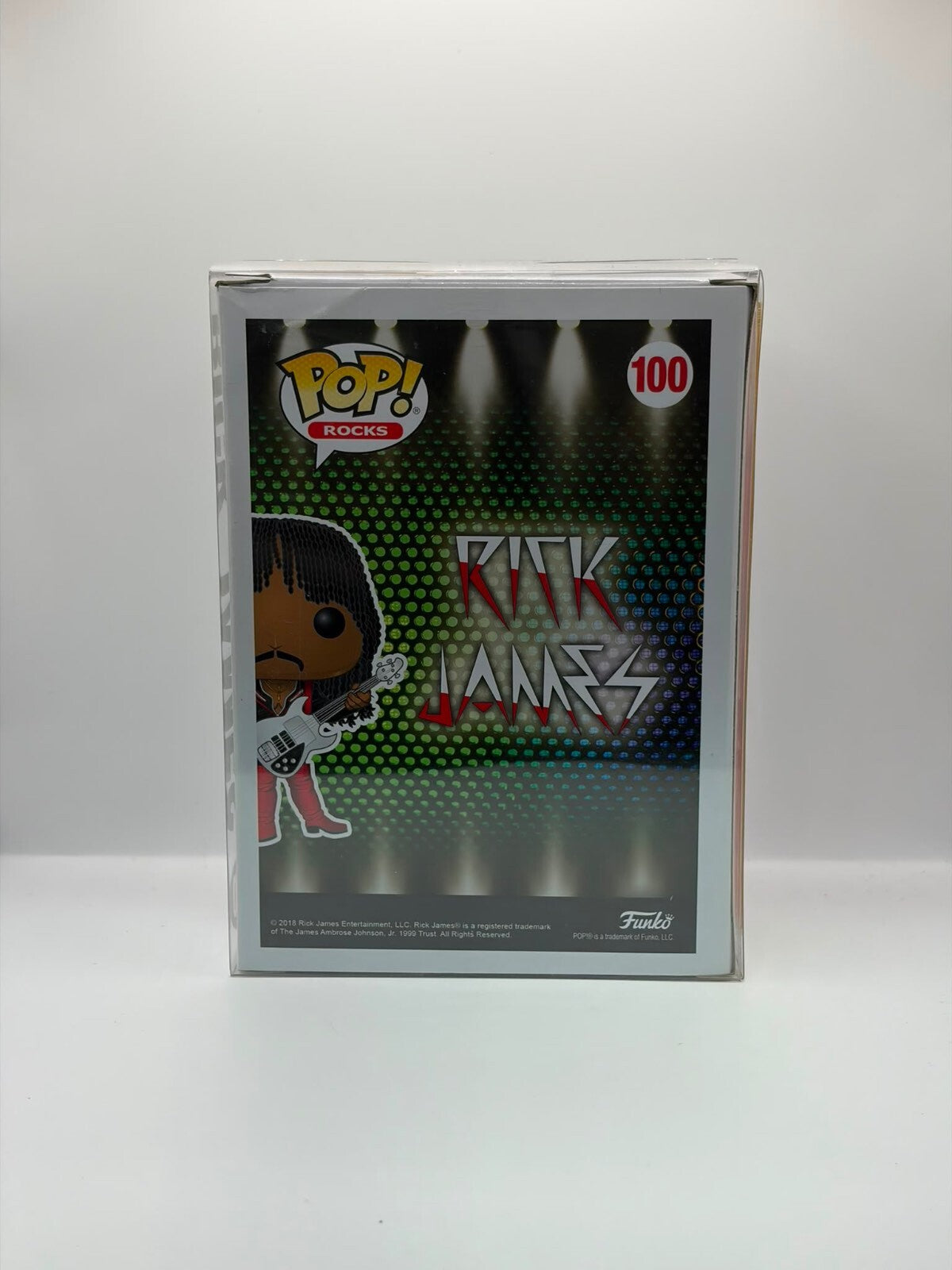Funko Pop! Rocks Rick James Vinyl Figure #100 in Original Packaging