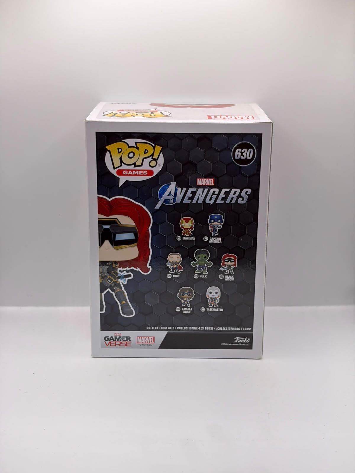 Funko Pop! Games Marvel Avengers Black Widow #630 Chase