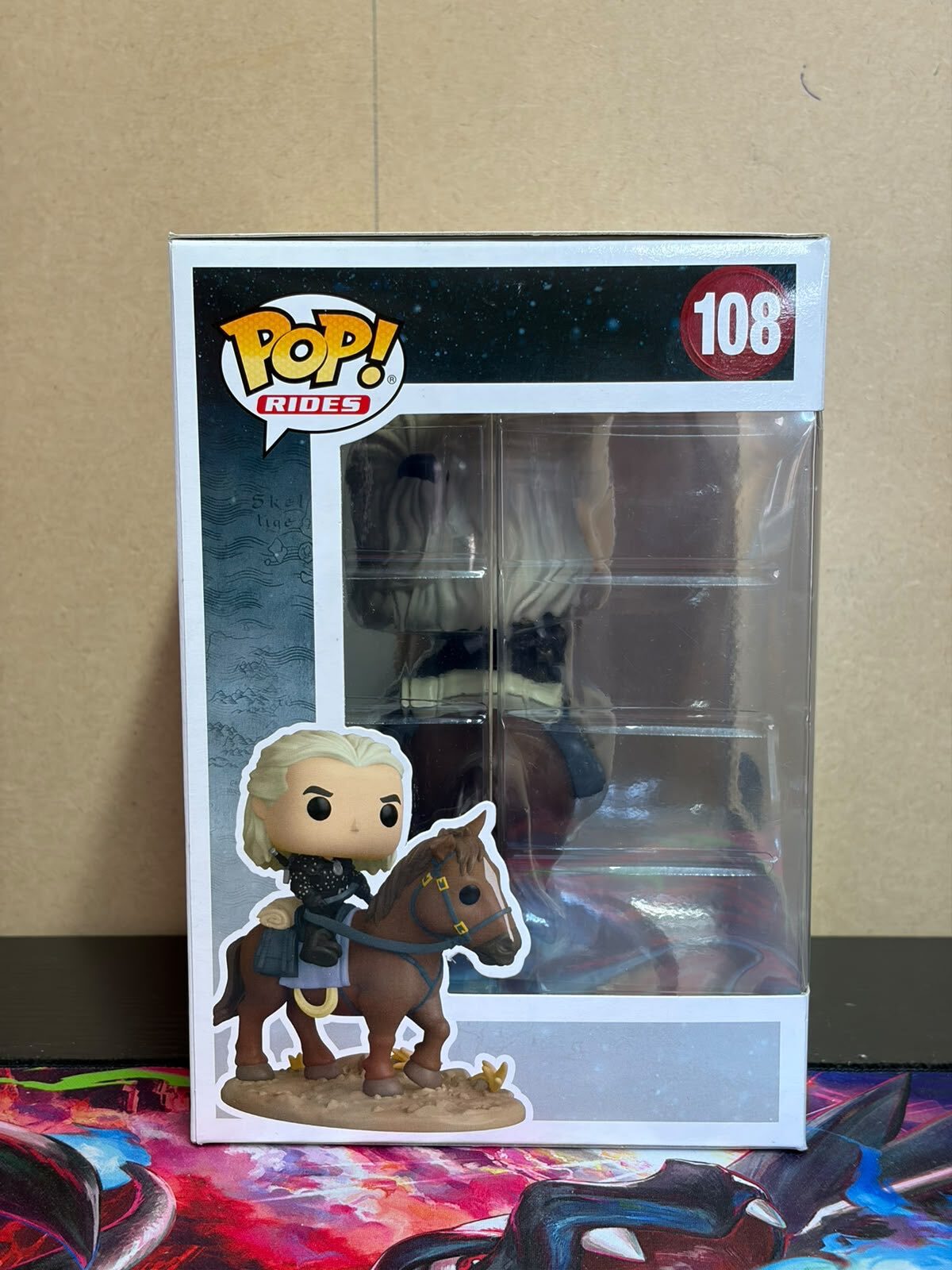 Funko Pop! Rides The Witcher Geralt and Roach #108