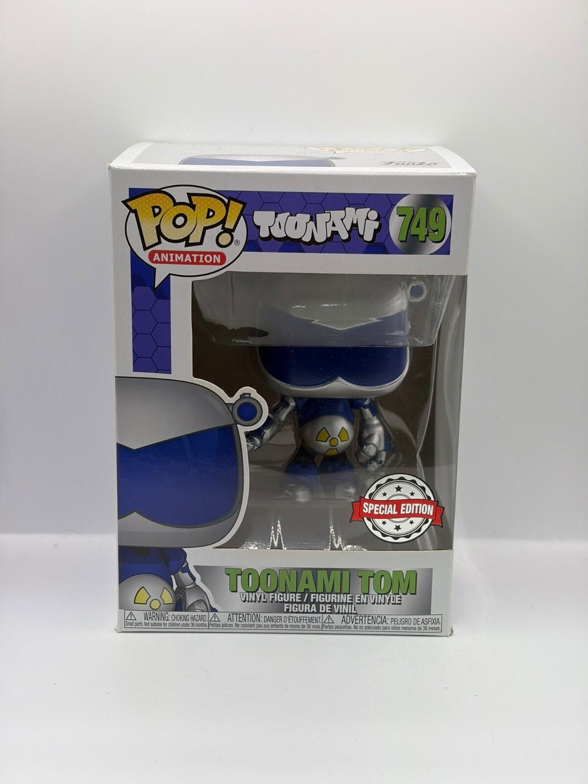 Funko Pop! Animation Toonami Tom Vinyl Figure #749 Special Edition