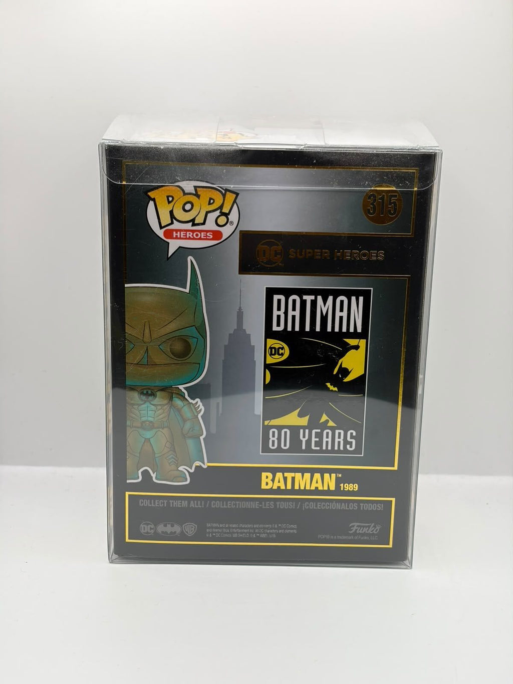 Funko Pop! Heroes Batman 1989 #315 DC 80 Years Exclusive Vinyl Figure