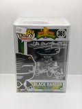 Funko Pop! Television Mighty Morphin Power Rangers Black Ranger #361 Signed Vinyl Figure