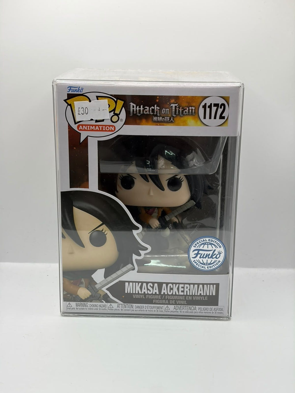 Funko Pop! Animation Attack on Titan Mikasa Ackermann #1172