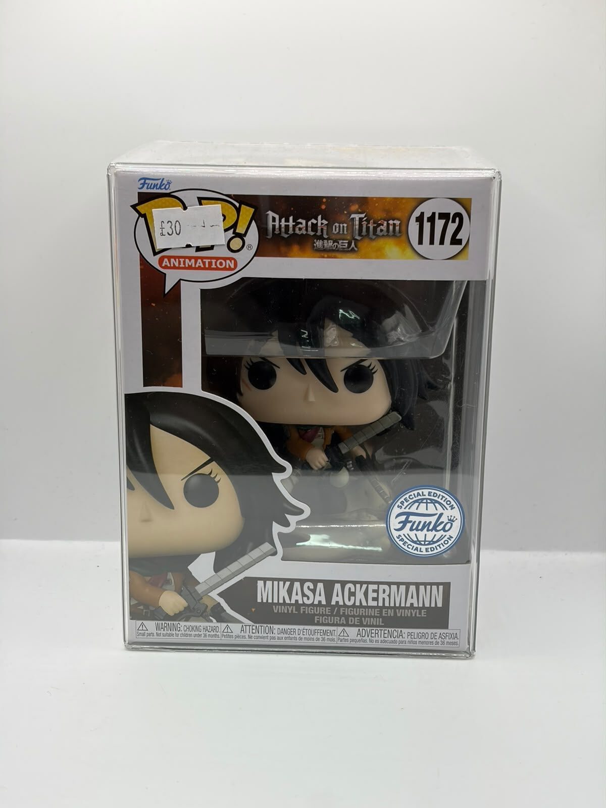 Funko Pop! Animation Attack on Titan Mikasa Ackermann #1172