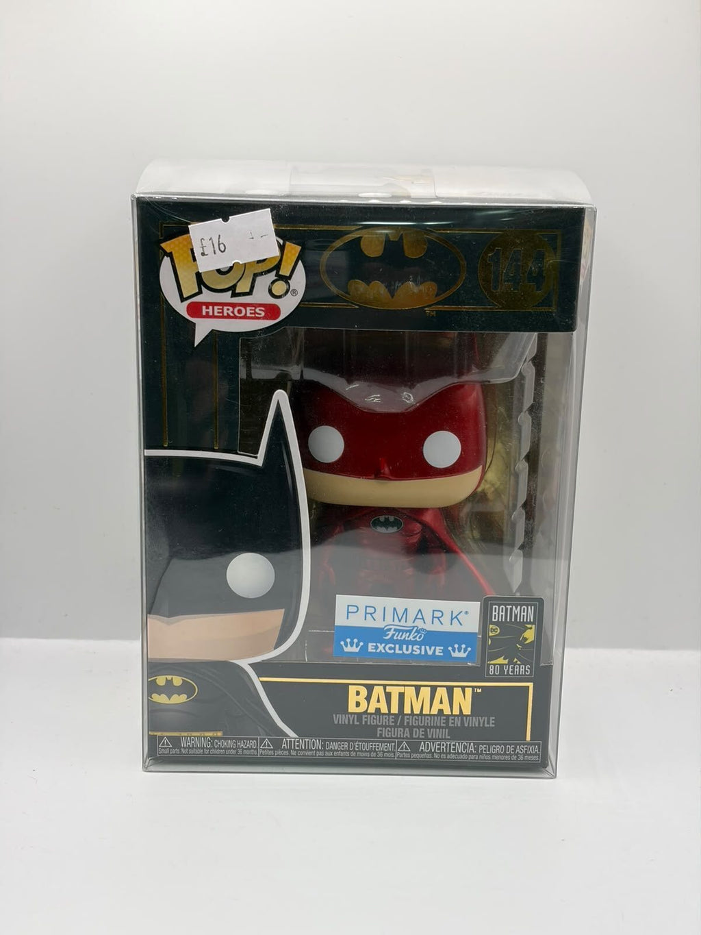 Funko Pop! Heroes Batman 80 Years #144 Primark Exclusive Vinyl Figure