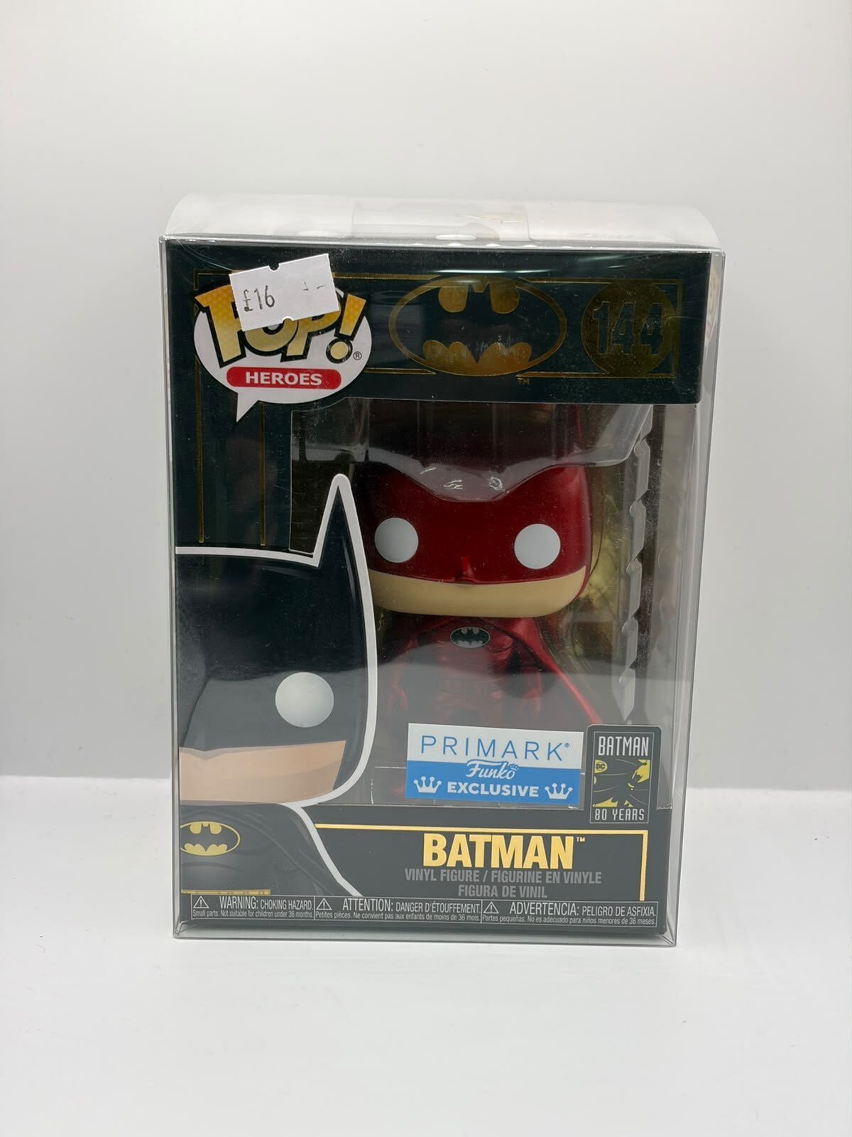 Funko Pop! Heroes Batman 80 Years #144 Primark Exclusive Vinyl Figure