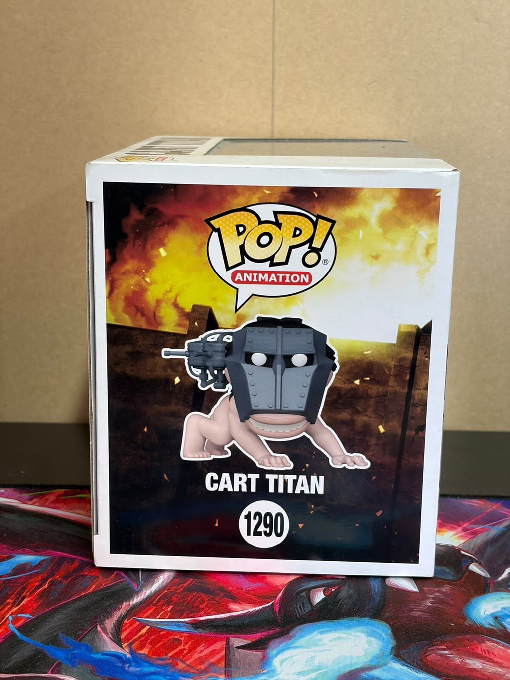 Funko Pop! Animation Attack on Titan Cart Titan #1290 Specialty Series Vinyl Figure