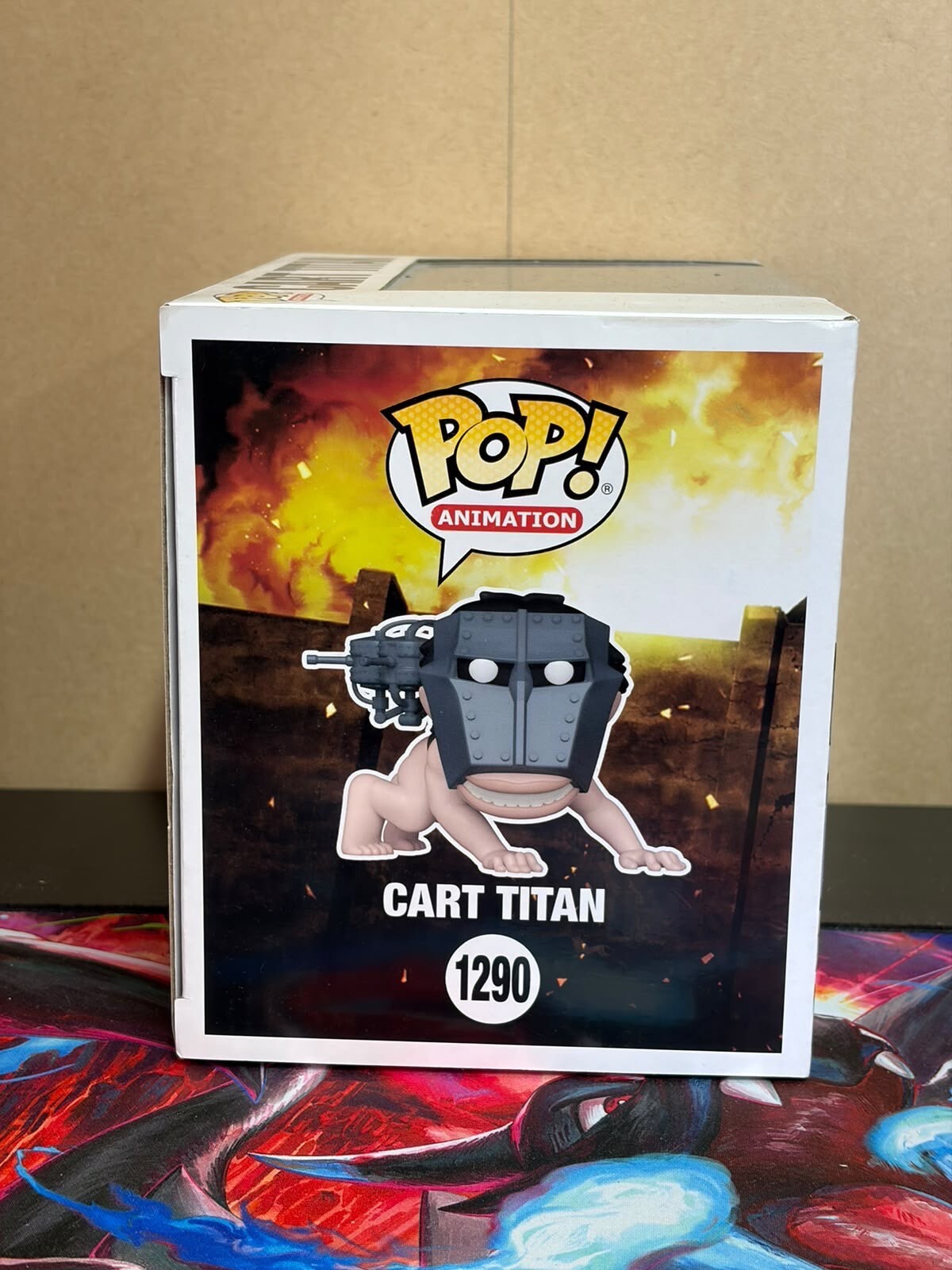 Funko Pop! Animation Attack on Titan Cart Titan #1290 Specialty Series Vinyl Figure