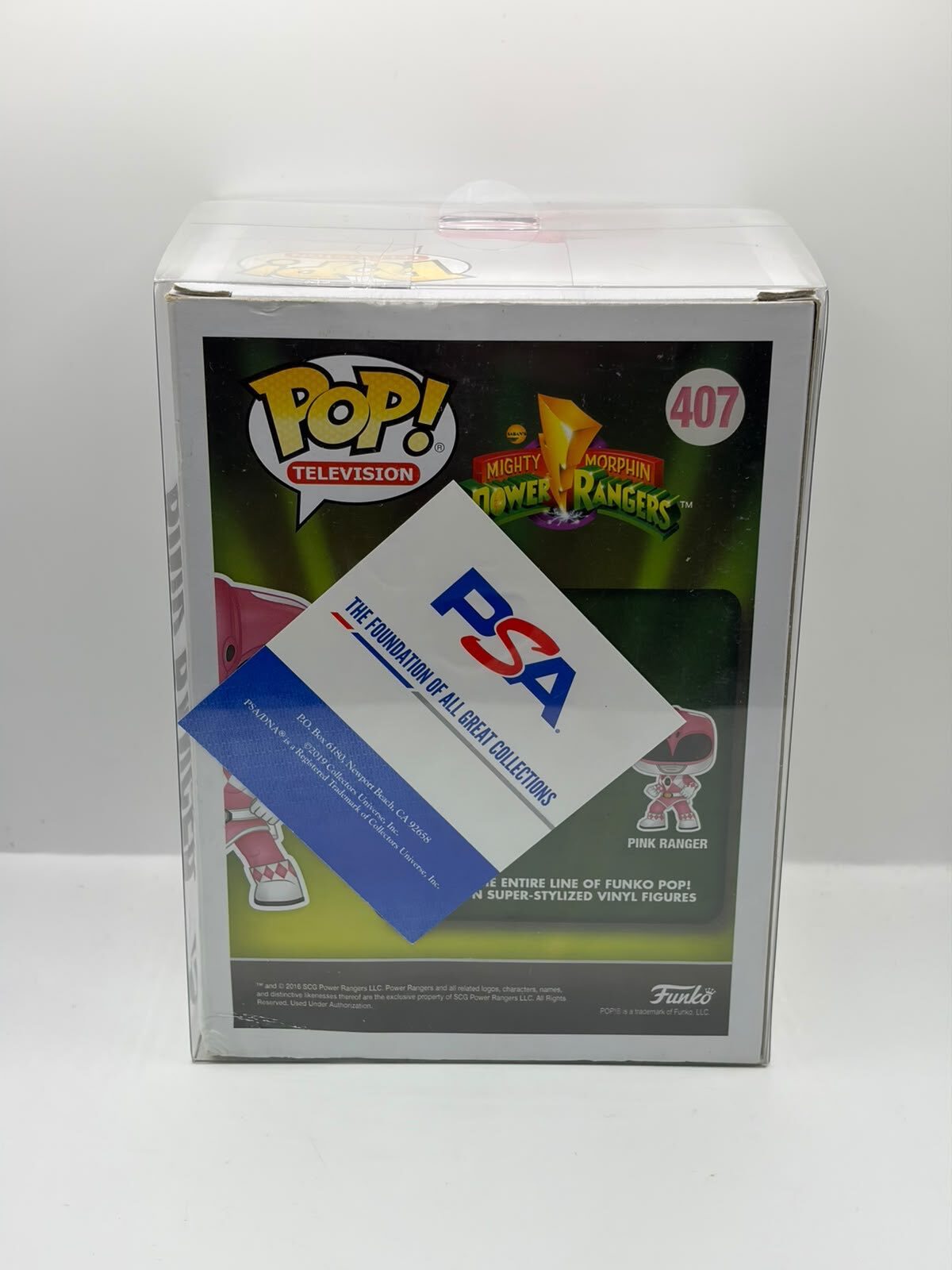 Funko Pop! Television Pink Ranger #407 – Mighty Morphin Power Rangers, Hot Topic Exclusive, Signed