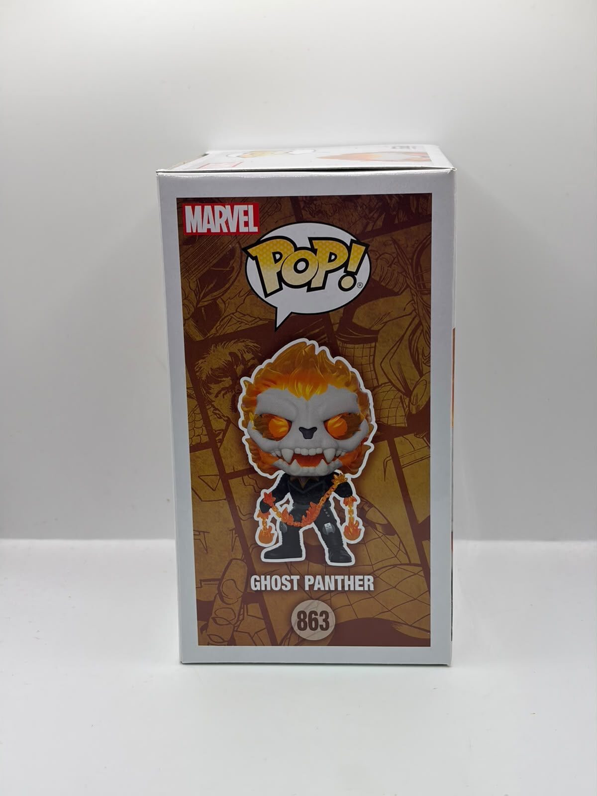 Funko Pop! Marvel Ghost Panther #863 Infinity Warps Glow in the Dark