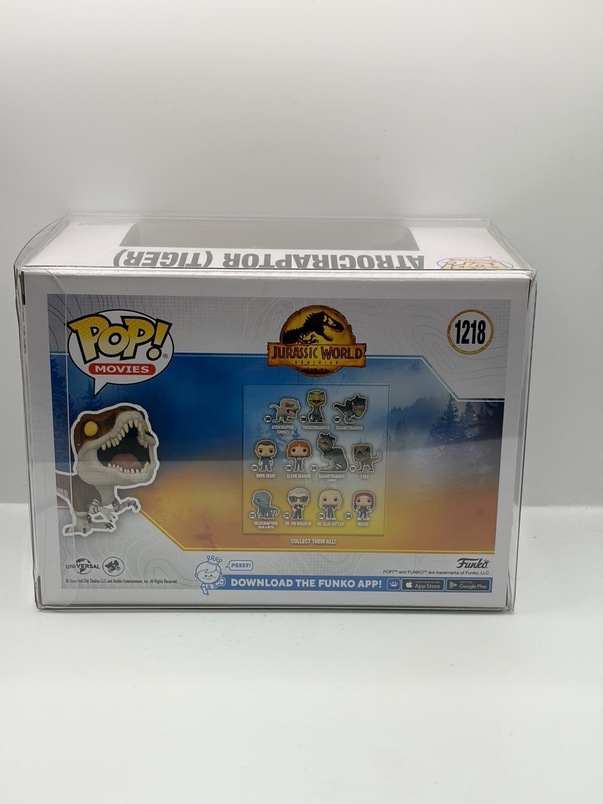 Funko Pop! Movies Jurassic World Atrociraptor (Tiger) #1218 Vinyl Figure